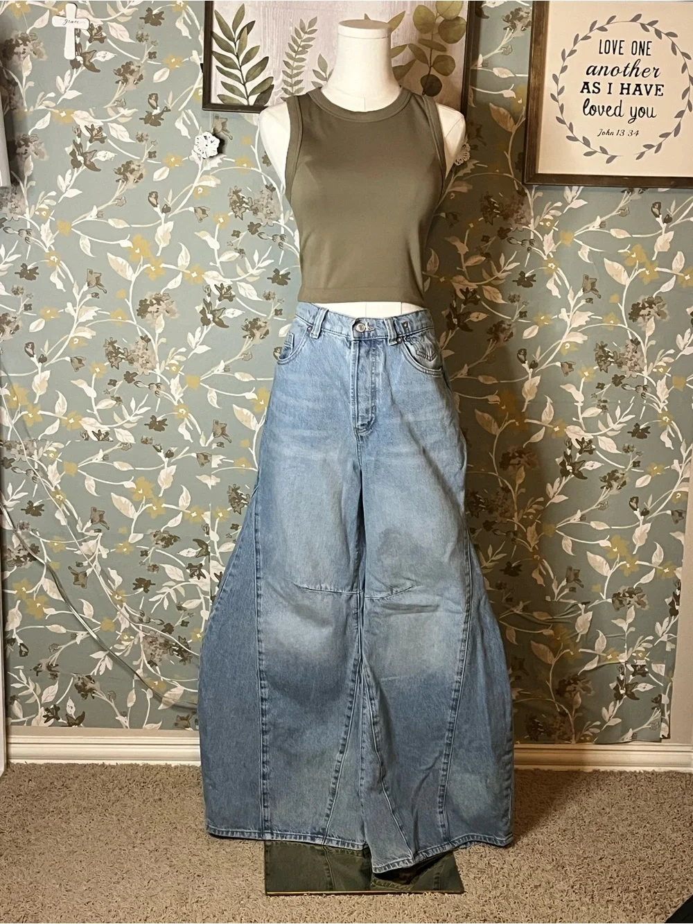 We the Free Eden Slouchy Wide Leg Size 28 - Picture 4 of 16